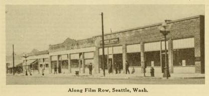 Seattle's original Film Row, 1918 (Moving Picture World, 1 June 1918, Page 1329)