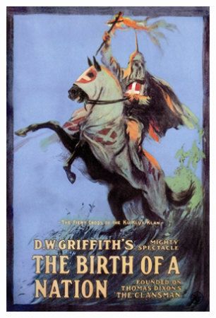 Movie poster for 1915's "The Birth of a Nation."