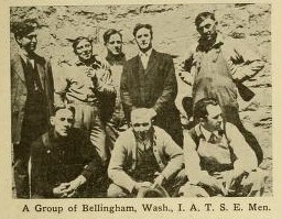 Bellingham operators greet F.H. Richardson. (Moving Picture World, 23 June 1917, Page 1923)