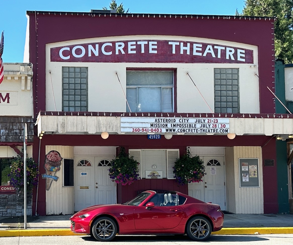 The Concrete Theatre, still in operation today. (Courtesy of the Concrete Theatre website)