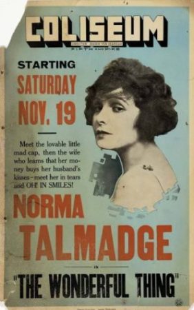 Special poster advertising for the Coliseum Theatre, Seattle, ca. 1921. (Courtesy Museum of History and Industry, ID No. 2019.3.33)