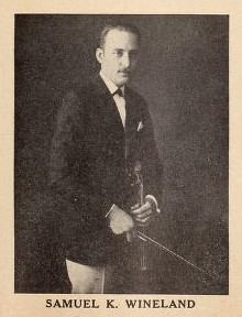 Samuel K. Wineland, 1923. (Moving Picture World, 27 October 1923, Page 733)