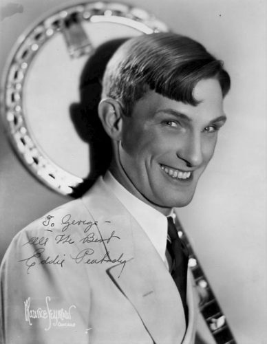 Popular master of ceremonies Eddie Peabody, ca. 1929. (Photo by Maurice Seymour)