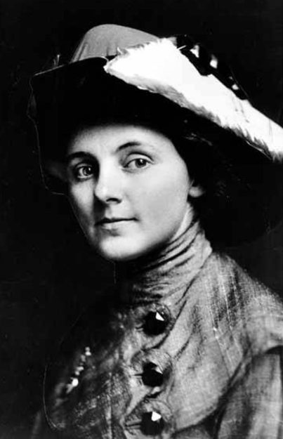 Anna Louise Strong, key figure behind the Seattle General Strike, ca. 1913. (Courtesy Library of Congress)