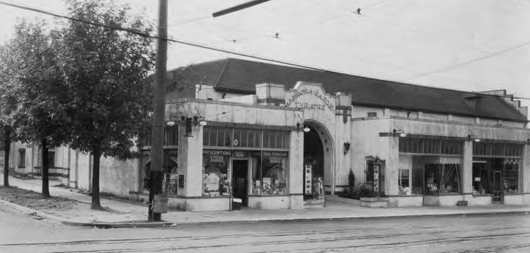 Seattle's Madrona Garden Theatre, ca. 1926. (Courtesy University of Washington, Special Collections, Order No. SEA6431)