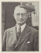 James Hone, ca. 1927. (Motion Picture Record, 12 March 1927, Page 6)