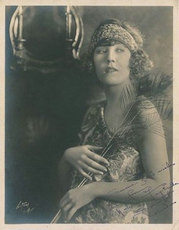 "Simple Sis" starred comedienne Louise Fazenda. (Photograph by Albert Witzel)