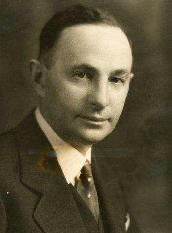 Seattle exhibitor John Danz, ca. 1932. (Photo by Grady; courtesy University of Washington, Special Collections, Order No. JWS34188)