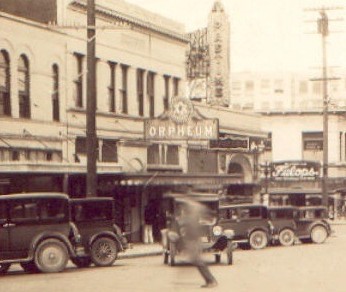 Orpheum Theatre, Everett, ca. early 1930s. (Courtesy Cinema Treasures website)