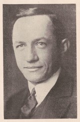 Spokane exhibitor Ray Grombacher, ca. 1927. (Motion Picture Record, 19 November 1927, Page 4)