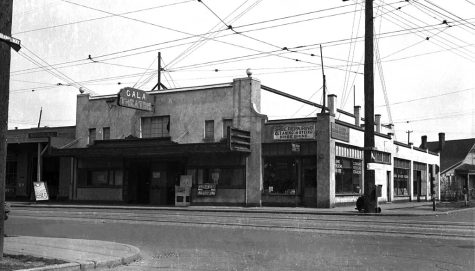 Undated photo of the Gala Theatre, Seattle. (Courtesy Washington State Archives)