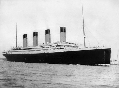 RMS Titanic departing Southampton on April 10, 1912. (Photograph by Francis Godolphin Osbourne Stuart)