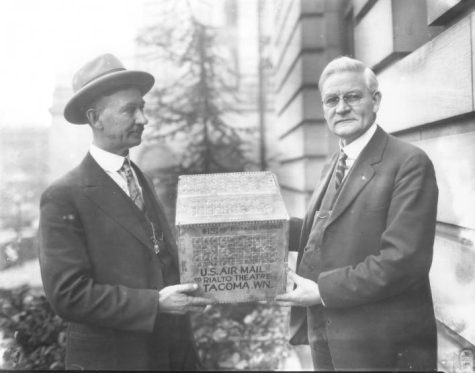 Screening print for "Hearts and Fists" arrives in the nick of time. (Courtesy Tacoma Public Library, General Photograph Collection G36.1.214)