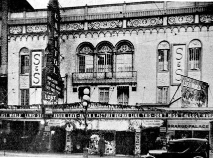 The Capitol Theatre, Seattle, ca. 1925, the John Danz house that stood back-to-back with his Colonial Theatre on Fourth Avenue. (Courtesy Cinema Treasures website)