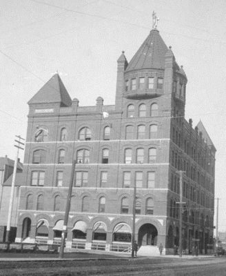 Undated photo of the Auditorium Theatre, Spokane.