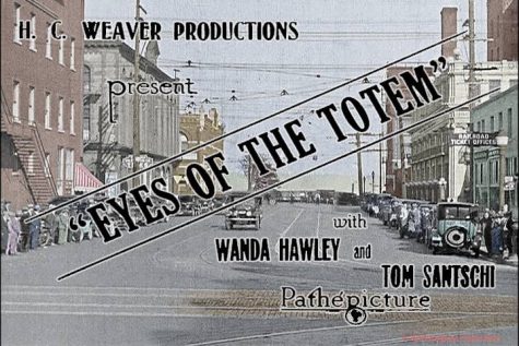 Colorized promotional photo for the re-premiere of "Eyes of the Totem" in 2015 by artist Katie Rambeck. (Courtesy Team Totem)