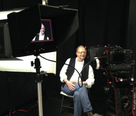 Michael Smith during promotion work for "Eyes of the Totem," 2015. (Courtesy Team Totem)