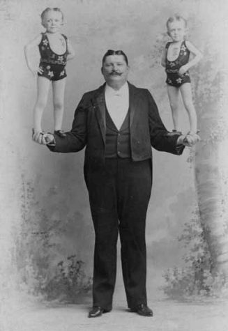 Rossow's Midgets, a vaudeville boxing act, ca. 1910. (Courtesy University of Washington Special Collections, Order No. ACT773)