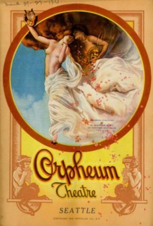 Orpheum Theatre program, week of March 21, 1915. (Courtesy University of Washington Special Collections, Digital ID No. PAM0827)