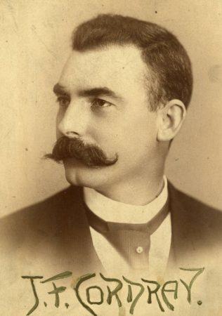 Northwest theatrical manager John Cordray, ca. 1890. (Courtesy University of Washington Special Collections, Order No. 156558)