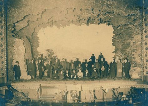 The James Neill Stock Company onstage at the Seattle Theatre, ca. 1905. (Courtesy University of Washington Special Collections, Order No. JWS24142)