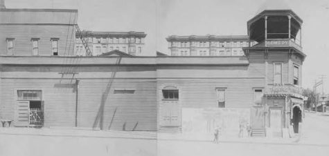 Third Avenue (formerly Cordray's) Theatre, ca. 1901-1903. (Photo by Asahel Curtis, courtesy University of Washington Special Collections, Order No. SEA3772)