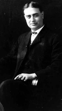 Undated photo of Seattle vaudeville manager Alexander Pantages. (Courtesy University of Washington Special Collections, Order No. POR0124)