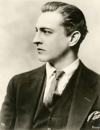 Actor John Barrymore, ca. 1918. (Courtesy University of Washington Special Collections, Order No. JWS17706)