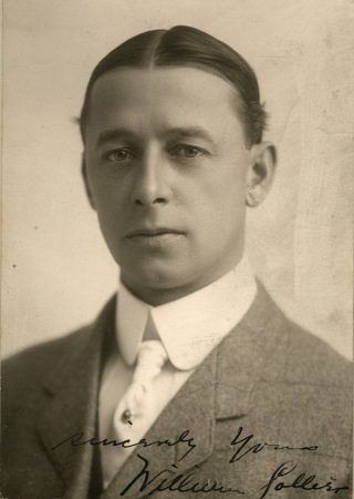 Actor William Collier, ca. 1906. (Courtesy University of Washington Special Collections, Order No. JWS15897)
