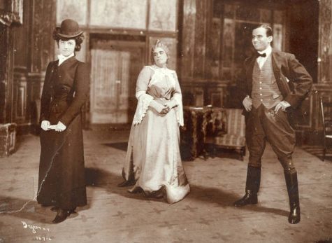 Young stage actor Douglas Fairbanks, right, ca. 1905. (Courtesy University of Washington Special Collections, Order No. 20445)