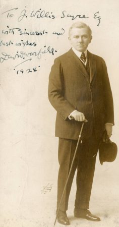 Famed stage actor David Warfield, ca. 1913. (Photo by White Studios, University of Washington Special Collections, Order No. JWS27265)