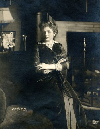 Famed actress Maude Adams, ca. 1909. (Photo by Otto Sarony Co., courtesy University of Washington Special Collections, Order No. 22827)