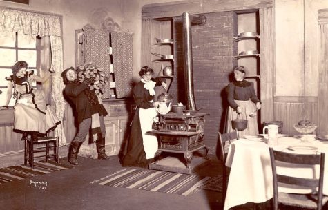 Scene from "Way Down East," ca. 1902. (Photo by Byron Studios, courtesy University of Washington Special Collections, Order No. JWS23710)