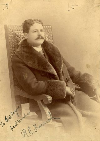 Northwest stock actor R.E. French, ca. 1890. (Photo by La Roche Studios, courtesy University of Washington Special Collections, Order No. JWS18199)