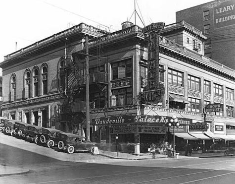 The Palace Hip Theatre, originally known as the Empress, ca. 1921. (Photo by Webster & Stevens, MOHAI, Image No. 1983.10.2110.2)