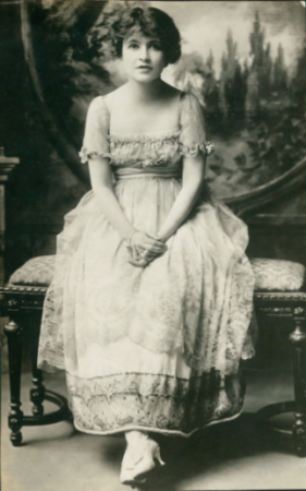 Undated photo of silent film actress Marguerite Clark.