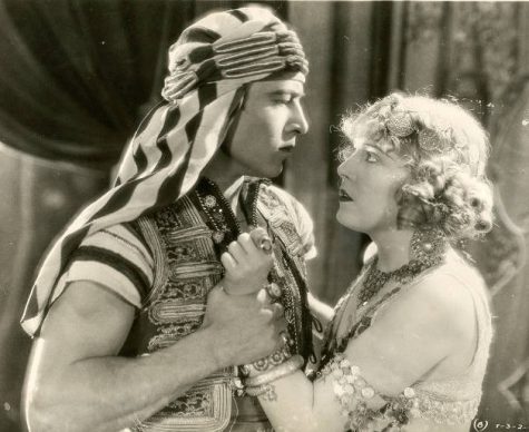Rudolph Valentino and Agnes Ayers in "The Sheik" (Paramount, 1921). (Courtesy University of Washington Special Collections, Order No. JWS20032)