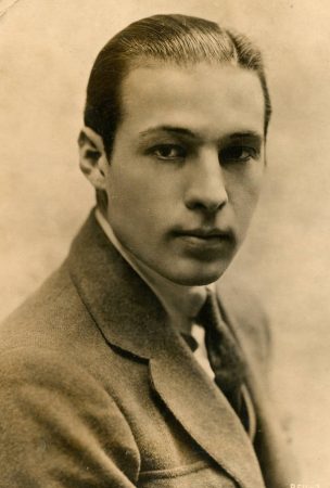 Screen heartthrob Rudolph Valentino, ca. 1924. (Courtesy University of Washington Special Collections, Order No. JWS20048)