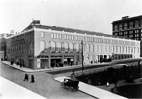 The Arena on 5th Avenue, just across the street from the Hippodrome, ca. 1930. (Courtesy University of Washington Special Collections, Order No. SEA1354)