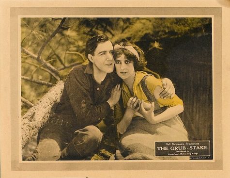 Lobby card for the film "The Grub Stake" (Nell Shipman Productions, 1923).