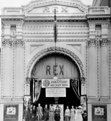 Spokane's Rex Theatre, ca. 1912. (Courtesy Cinema Treasures website)